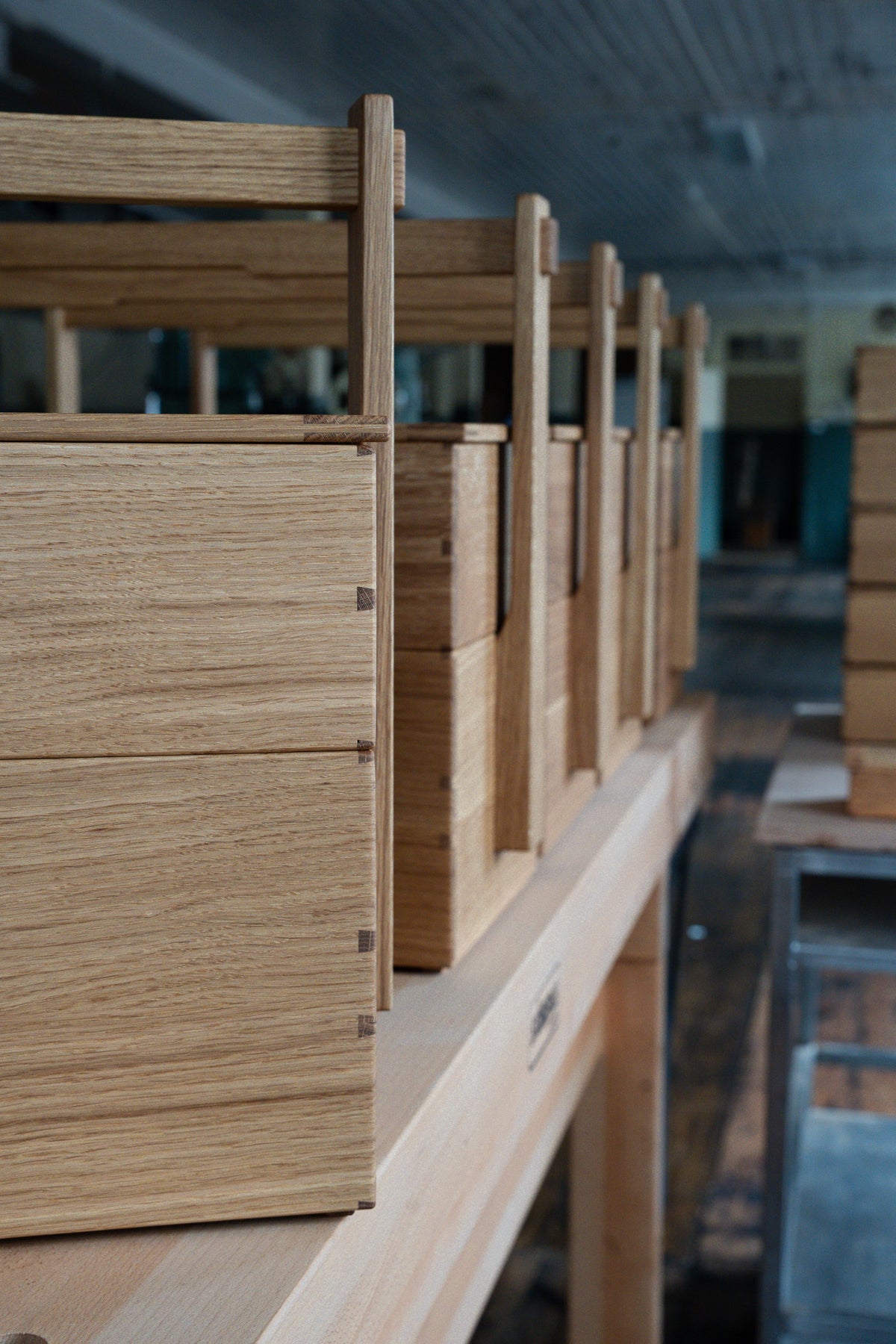 Custom Oak Boxes