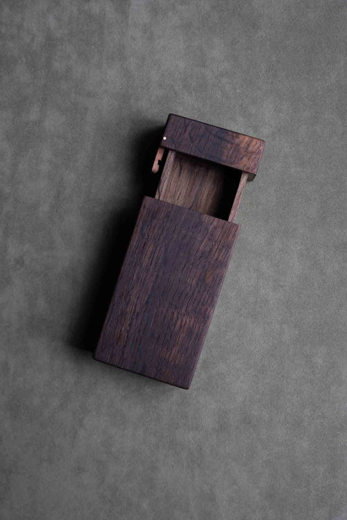 Block box Fumed Oak